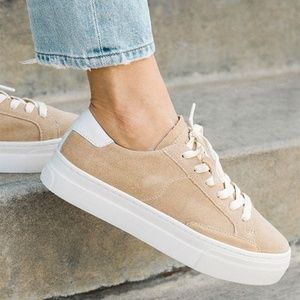 Soludos Women's The Ibiza Platform- Sand|Women's Sneaker Shoes